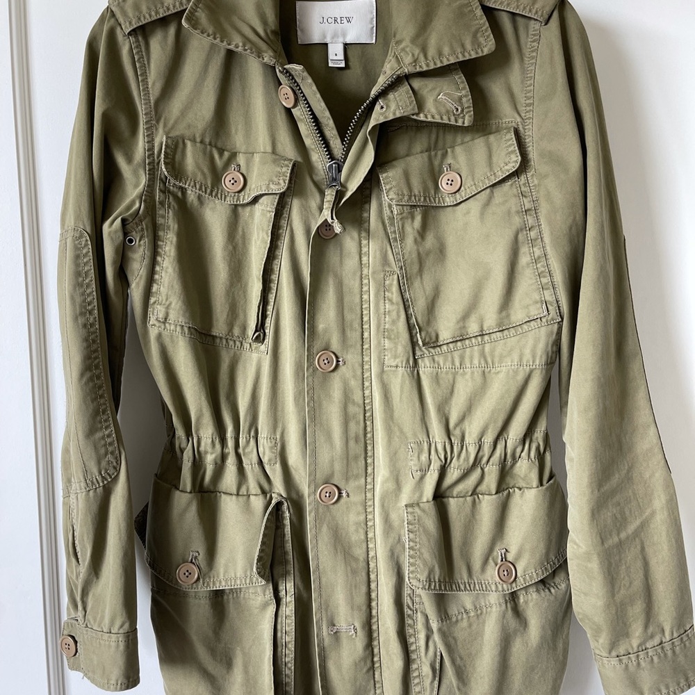Jcrew Small-Fatigue Jacket With Removable Hood - image 3